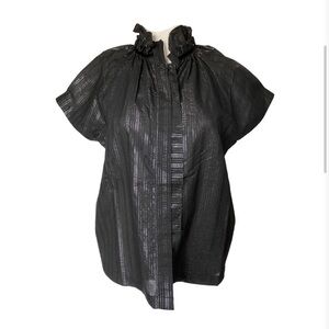 A Shirt Thing Stella Glitterati Gauze Shirt